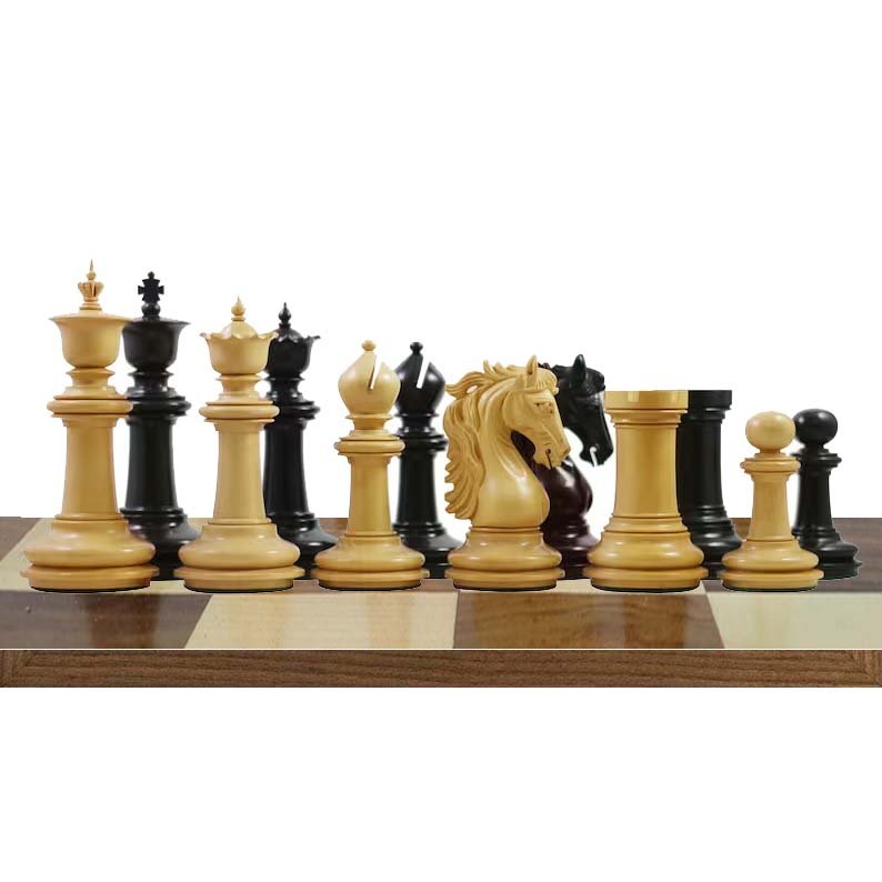 INDIAN ART VILLA Brass Chess with Realistic Piece (Gold + Silver) –  IndianArtVilla